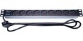 Obrázok pre výrobcu PremiumCord panel do 19" 1U, 9x230V, 2m