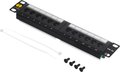 Obrázok pre výrobcu NETRACK 104-14 patch panel 10 12-ports cat. 5e UTP