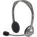 Obrázok pre výrobcu Logitech Headset Stereo H110/ drátová sluchátka + mikrofon/ 3,5 mm jack/ šedá