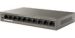 Obrázok pre výrobcu Tenda TEF1110P-8-63W PoE AT switch - 8x PoE 100 Mb/s + 2x Uplink 100 Mb/s, PoE max 63W, fanless