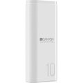 Obrázok pre výrobcu Canyon CNE-CPB010W Powerbank, polymérová, 10.000 mAh, 1 x USB výstup, micro USB/USB-C vstup, Smart IC, kompaktná, biela