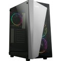 Obrázok pre výrobcu Zalman miditower S4 Plus, ATX/mATX/Mini-ITX, bez zdroje, 3× RGB ventilátor, USB3.0, černá