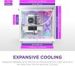 Obrázok pre výrobcu NZXT skříň H9 Flow RGB+ dvoukomorová ATX / 2x140 mm RGB fan / 1x120 RGB fan / prosklená / controller / bílá
