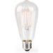 Obrázok pre výrobcu NEDIS Wi-Fi chytrá LED žárovka s vláknem/ E27/ ST64/ 5W/ 230V/ 500lm/ 2700K/ teplá bílá/ stmívatelná/ čirá
