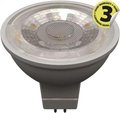Obrázok pre výrobcu Emos LED žárovka MR16, 7W/42W GU5.3, WW teplá bílá, 500 lm, 36°, Classic A+ 

 
Emos LED žárovka MR16, 7W/42W GU5.3, WW teplá bílá, 500 lm, 36°, Classic A+