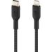 Obrázok pre výrobcu BELKIN kabel oplétaný USB-C - Lightning, 2m, černý
