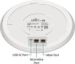 Obrázok pre výrobcu UBNT UniFi AP AC HD [vnitřní/venkovní AP, 2.4GHz (800Mbps)+5GHz(1733Mbps), 4x4 MU-MIMO, 802.11a/b/g/n/ac/ac-wave2]