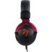 Obrázok pre výrobcu AROZZI herní sluchátka ARIA Black-Red/ náhlavní/ 2x 3,5" jack/ redukce na 1x 3,5" jack/ odnímatelný mikrofon