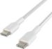 Obrázok pre výrobcu BELKIN kabel oplétaný USB-C - USB-C, 1m, bílý
