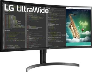 Obrázok pre výrobcu LG VA monitor 35WN75CP QHD / prohnutý / 35" / 3440x1440 / 300cd/m2 / 5ms GtG / 2x HDMI / DP / USB-C / repro