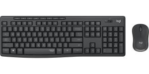 Obrázok pre výrobcu Logitech klávesnice s myší Wireless Silent Combo MK295, CZ/SK, tichá, grafitová