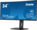 Obrázok pre výrobcu iiyama ProLite XCB3494WQSN-B5 34"/VA/3440x1440 120Hz/0,4ms/Black/3R