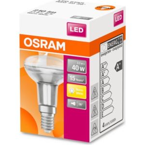 Obrázok pre výrobcu OSRAM LED STAR R50 36° 2,6W 827 E14 210lm 2700K (CRI 80) 15000h A++ (Krabička 1ks)