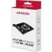 Obrázok pre výrobcu AXAGON RHD-P25, hliníkový rámeček pro 2x 2.5" HDD/SSD do 3.5" pozice nebo PCI záslepky