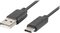 Obrázok pre výrobcu Lanberg cable USB-C(M)->A(M) 2.0 0.5M Black