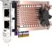 Obrázok pre výrobcu QNAP QM2 series, 2 x PCIe 2280 M.2 SSD slots, PCIe Gen3 x 4 , 2 x Intel I225LM 2.5GbE NBASE-T port