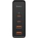 Obrázok pre výrobcu Baseus CCGAN2P-L01 GaN2 Pro Quick Nabíječka 2xUSB + 2xUSB-C 100W Black