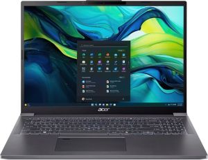 Obrázok pre výrobcu Acer Aspire 16 A16-71M-70P6/U7-155H/16" 2048x1280/32GB/1TB SSD/Arc Xe/W11H/Gray