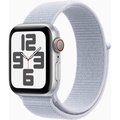 Obrázok pre výrobcu Apple Watch SE GPS + Cellular 44mm Silver Aluminium Case with Blue Cloud Sport Loop