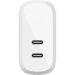 Obrázok pre výrobcu Belkin 40W Dual USB-C PD Wall Charger - White