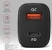 Obrázok pre výrobcu AXAGON PWC-PQ38, PD & QUICK nabíječka do auta 38W, 2x port (USB + USB-C), PD3.0/QC3.0/AFC/FCP/Apple