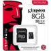 Obrázok pre výrobcu Kingston 8GB microSDHC Industrial C10 A1 pSLC s adaptérem