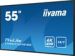 Obrázok pre výrobcu IIYAMA LH5541UHS-B2 55" 3840x2160 4K UHD IPS panel 1precent Haze Landscape and Portrait mode Speakers 2x 10W VGA 3x HDMI 500cd/m2