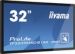 Obrázok pre výrobcu 32" iiyama TF3239MSC-B1AG: AMVA, FullHD, capacitive, 12P, 500cd/m2, VGA, HDMI, DP, 24/7, IP54, černý