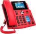 Obrázok pre výrobcu Fanvil X5U-R SIP červený tel., 3,5"bar.disp.+ 2,4" disp., 16SIP, 4link.tl., 30DSS tl., BT, dual Gbit