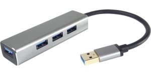 Obrázok pre výrobcu PremiumCord USB 3.0 Superspeed HUB 4-portový
