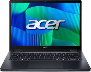 Obrázok pre výrobcu Acer TravelMate P4 Spin 14 /TMP414RN-54-TCO-56VJ/U5-125U/14" WUXGA/T/16GB/512GB SSD/4C-iGPU/W11P/Blue