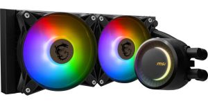 Obrázok pre výrobcu MSI vodní chladič CPU MAG Core Liquid E240/ 2x 120mm ARGB fan/ podpora LGA1700
