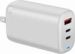 Obrázok pre výrobcu Acer GaN 65W, three-port Charger, 2 x typeC and 1 x typeA, EU and UK plug