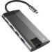 Obrázok pre výrobcu Multifunkční adaptér 8 v 1 Natec FOWLER PLUS HUB USB 3.0 3X, HDMI 4K, USB-C PD, RJ45, SD, MICRO
