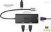 Obrázok pre výrobcu i-tec USB-C Triple 4K HDMI Video Adapter, Power Delivery 100W