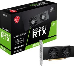 Obrázok pre výrobcu MSI GeForce RTX 3050 LP 6G OC, 6G GDDR6, 1xDP, 2xHDMI