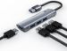 Obrázok pre výrobcu HUB USB C-tech UHB-U3-AL, 4x USB 3.2 Gen 1, hliníkové tělo
