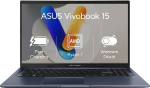 Obrázok pre výrobcu ASUS Vivobook 15 M1502YA-NJ731W /R7-5825U/15,6" FHD/16GB/ 512GB/RX Vega 8/W11H/Blue
