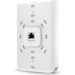 Obrázok pre výrobcu Ubiquiti UniFi 6 Access Point WiFi 6 In-Wall with a built-in PoE switch.
