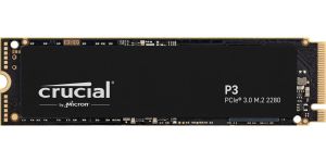 Obrázok pre výrobcu Crucial P3 4TB SSD, M.2 2280, NVMe PCIe, r3500MB/s, w3000MB/s, Storage Executive + Acronis SW