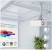 Obrázok pre výrobcu TECHLY 309654 Techly Universal projector ceiling mount 38-58 cm 13.5 kg silver
