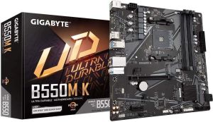 Obrázok pre výrobcu Gigabyte B550M K AMD B550, AM4, 4xDDR4, mATX