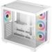 Obrázok pre výrobcu DEEPCOOL skříň CG530 4F ATX / 4x120mm ARGB fans / USB 3.0 / USB-C/ panoramatická / bílá