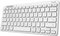 Obrázok pre výrobcu TRUST klávesnice LYRA, Bezdrátová klávesnice, US, bílá