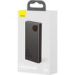 Obrázok pre výrobcu Baseus Adaman Metal Power Banka s digitálním displejem QC + PD 20000mAh 65W, černá + USB-A/USB-C kabel 30cm, černá