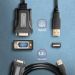 Obrázok pre výrobcu AXAGON ADS-1PQN, USB-A 2.0 - sériový RS-232 DB9-M FTDI adaptér / kabel 1.5m