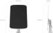 Obrázok pre výrobcu EZVIZ solární panel E/ 6,18W/ IP65/ Type-C/ kompatibilní s EB8 4G/ černý