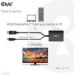 Obrázok pre výrobcu Club3D Aktívny adaptér DisplayPort na Dual Link DVI-D, napájanie USB, 60 cm, HDCP ON