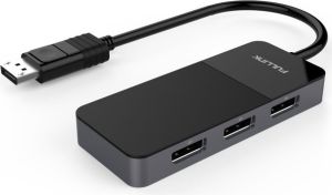 Obrázok pre výrobcu PremiumCord adaptér MST DisplayPort 1.4 na 3x DisplayPort / 8K / 3x 4K/ černý