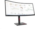 Obrázok pre výrobcu Lenovo ThinkVision T34w-30-34" VA,matný, 21:9,3440x1440, 178/178,6ms, 350cd,3000:1, HDMI,DP,VESA